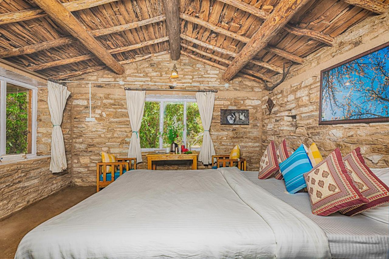 Saffronstays El Sueno, Mukteshwar -Villa Serving Pahadi Meals Kültér fotó