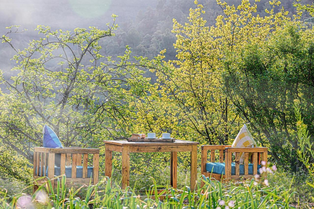Saffronstays El Sueno, Mukteshwar -Villa Serving Pahadi Meals Kültér fotó