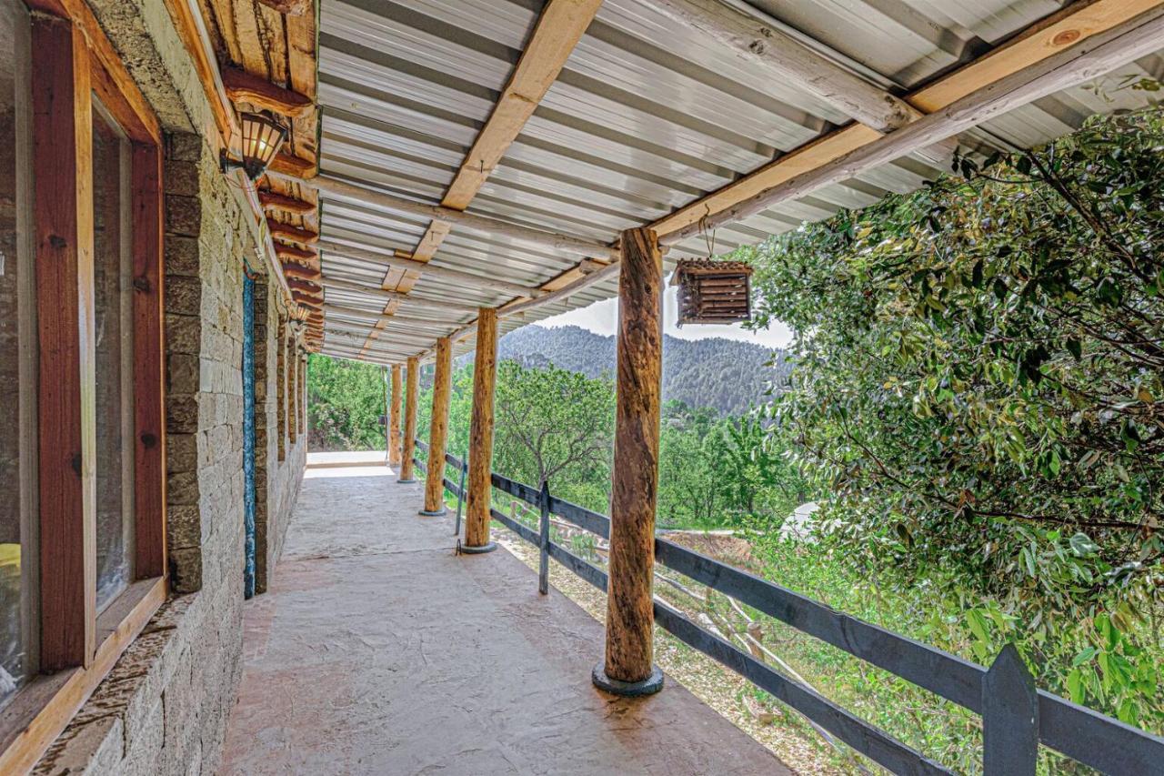 Saffronstays El Sueno, Mukteshwar -Villa Serving Pahadi Meals Kültér fotó